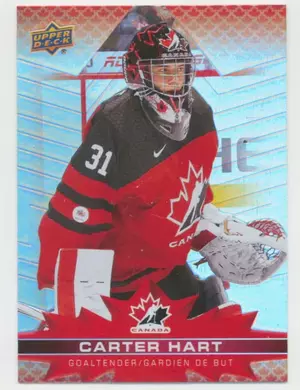 2021-22 TIM HORTONS TEAM CANADA - CARTER HART #26