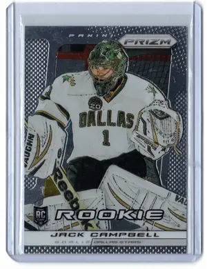2013-14 Panini Prizm Jack Campbell RC Dallas Stars