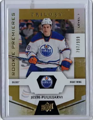 2016-17 UD Trilogy Rookie Premieres Jesse Puljujarvi 797/999
