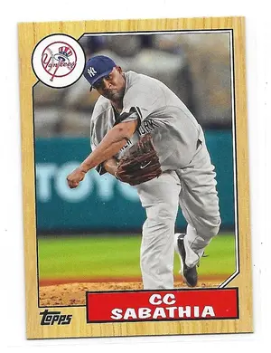 2012 Topps 1987 Topps Mini #TM-37 C.C. Sabathia