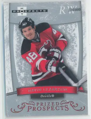 2007-08 HOT PROSPECTS - DAVID CLARKSON #169 PRIZED PROSPECTS 236/999