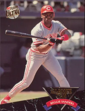 1992 Fleer Ultra - Reggie Sanders #8 All-Rookie Team