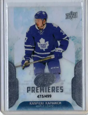 2016-17 UD Ice Premieres Rookie Karpari Kapanen 475/499