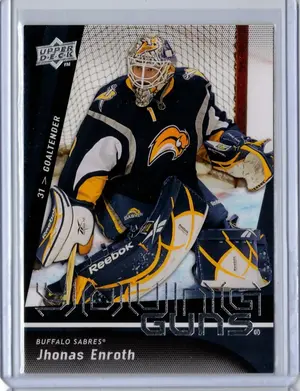 2009-10 UD Young Guns Jhonas Enroth