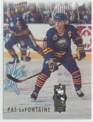 1993-94 FLEER ULTRA - PAT LaFONTAINE #1 SCORING KING