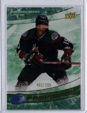 2022-23 UD Ice Premieres Rookie Bokondji Imama 493/599