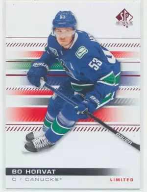 2019-20 SP AUTHENTIC - BO HORVAT #41 LIMITED RED
