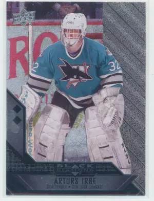 2014-15 BLACK DIAMOND - ARTURS IRBE #141 DOUBLE DIAMOND