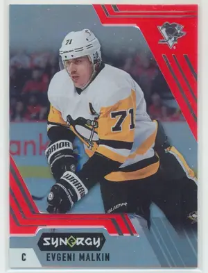 2020-21 SYNERGY - EVGENI MALKIN #53 VETERANS RED
