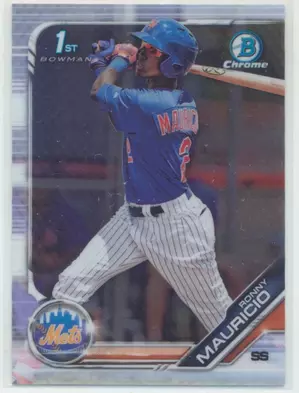2019 Bowman - Ronny Mauricio #BCP-107 Chrome Prospects