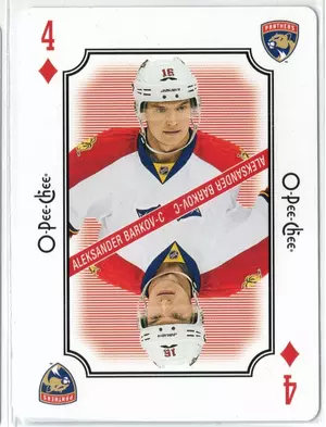 2016-17 OPC Diamond Playing Card Aleksander Barkov
