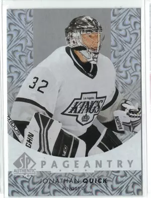 2022-23 UD SP Authentic Pageantry Silver Jonathan Quick