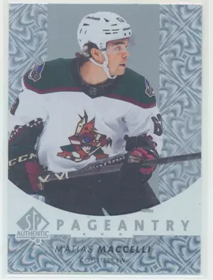 2022-23 SP AUTHENTIC - MATIAS MACCELLI #P-69 PAGEANTRY