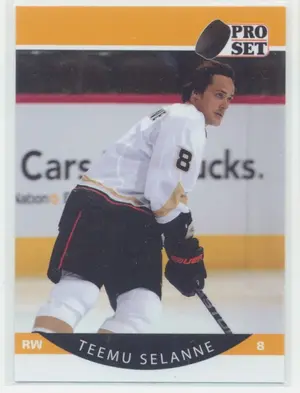 2021-22 LEAF PRO SET BLASTER - TEEMU SELANNE #PS10 YELLOW