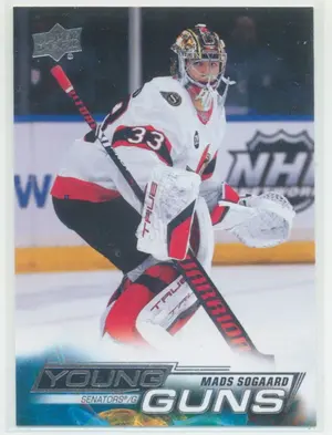 2022-23 UPPER DECK - MADS SOGAARD #245 YOUNG GUNS