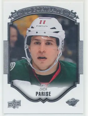 2015-16 UPPER DECK - ZACH PARISE #P-36 UD PORTRAITS