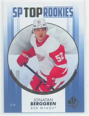 2022-23 SP AUTHENTIC - JONATAN BERGGREN #TR-9 SP TOP ROOKIES BLUE