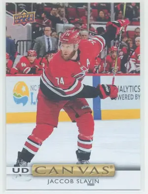 2019-20 UPPER DECK - JACCOB SLAVIN #C25 UD CANVAS