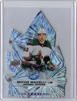 2022-23 UD Ice Crystals Frigid Matias Maccelli 22/99