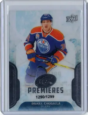 2016-17 UD Ice Premieres Rookie Drake Caggiula 1290/1299