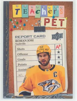 2023-24 UPPER DECK - ROMAN JOSI #TP-5 TEACHER'S PET