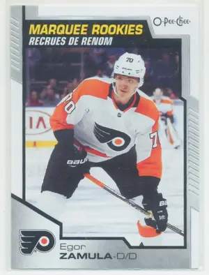 2020-21 O-PEE-CHEE - EGOR ZAMULA #617 MARQUEE ROOKIES