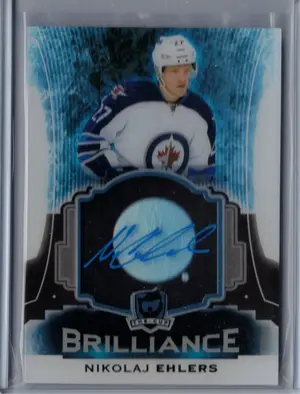 2015-16 UD The Cup Brilliance Auto Nikolaj Ehlers