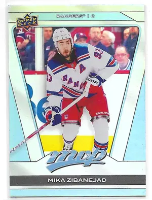 2025-26 MVP Silver Collection CDD Exclusive #15 Mika Zibanejad
