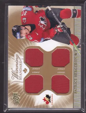 2015 Upper Deck Team Canada Master Collection #WS-PB Winning Standard Patrice Bergeron