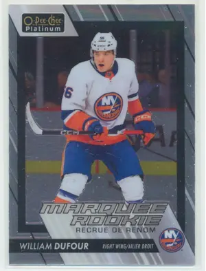 2023-24 O-PEE-CHEE PLATINUM - WILLIAM DUFOUR #234 MARQUEE ROOKIE