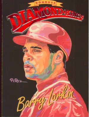 1994 Donruss - Barry Larkin #DK-17 Diamond Kings