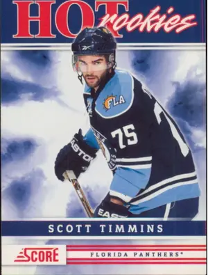 2011-12 SCORE - SCOTT TIMMINS #512 ROOKIE