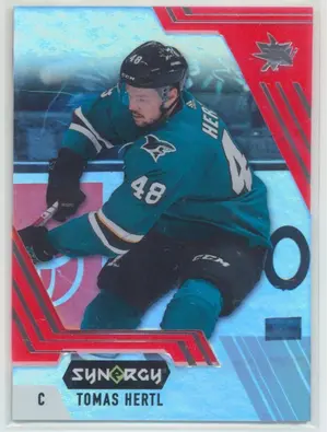 2020-21 SYNERGY - TOMAS HERTL #19 VETERANS RED