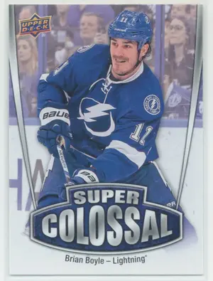 2016-17 UPPER DECK - BRIAN BOYLE #SC-4 SUPER COLOSSAL