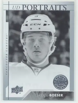 2017-18 UPPER DECK - BROCK BOESER #P-58 UD PORTRAITS