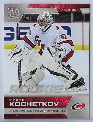 2021-22 Topps Now #424 Pyotr Kochetkov (/840)