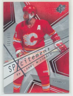 2008-09 SPX - LANNY McDONALD #X35 SPXCITEMENT 505/999