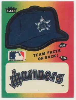 1983 Fleer - Seattle Mariners #SEMA Team Sticker Inserts (Hat)