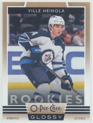 2019-20 UPPER DECK - VILLE HEINOLA #R-19 O-PEE-CHEE GLOSSY ROOKIES GOLD