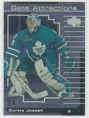 2000-01 UPPER DECK - CURTIS JOSEPH #GA11 GATE ATTRACTIONS