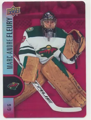 2022-23 TIM HORTONS - MARC-ANDRE FLEURY #DC-40 RED DIE CUTS