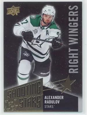 2018-19 UPPER DECK - ALEXANDER RADULOV #SSR-2 SHOOTING STARS BLACK