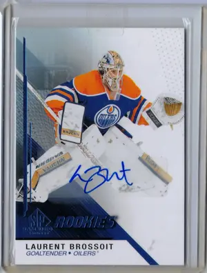 2014-15 SPGU Rookie Auto Laurent Brossoit Edmonton Oilers
