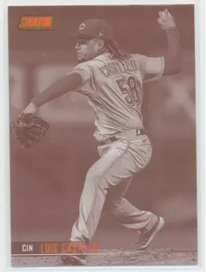 2021 Topps Stadium Club - Luis Castillo #277 Sepia Parallel