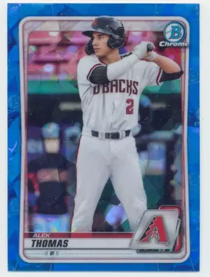 2020 Bowman Chrome Draft Sapphire Edition - Alek Thomas #BD-195
