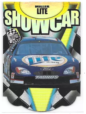 2002 Press Pass Showcar #S12B Miller Lite (Rusty Wallace)