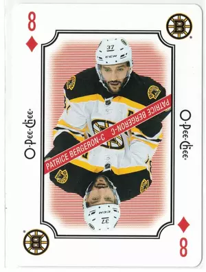 2016-17 OPC Diamond Playing Card Patrice Bergeron
