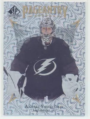 2021-22 SP AUTHENTIC - ANDREI VASILEVSKIY #P-4 PAGEANTRY