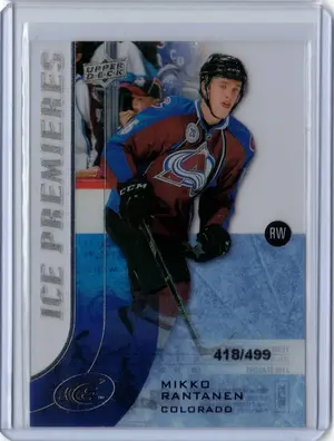 2015-16 UD Ice Premieres Rookie Mikko Rantanen 419/499