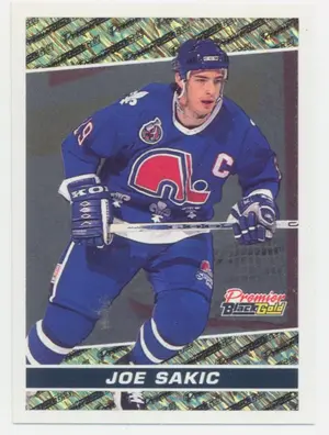 1993-94 O-PEE-CHEE PREMIER - JOE SAKIC #15 BLACK GOLD PRIZES